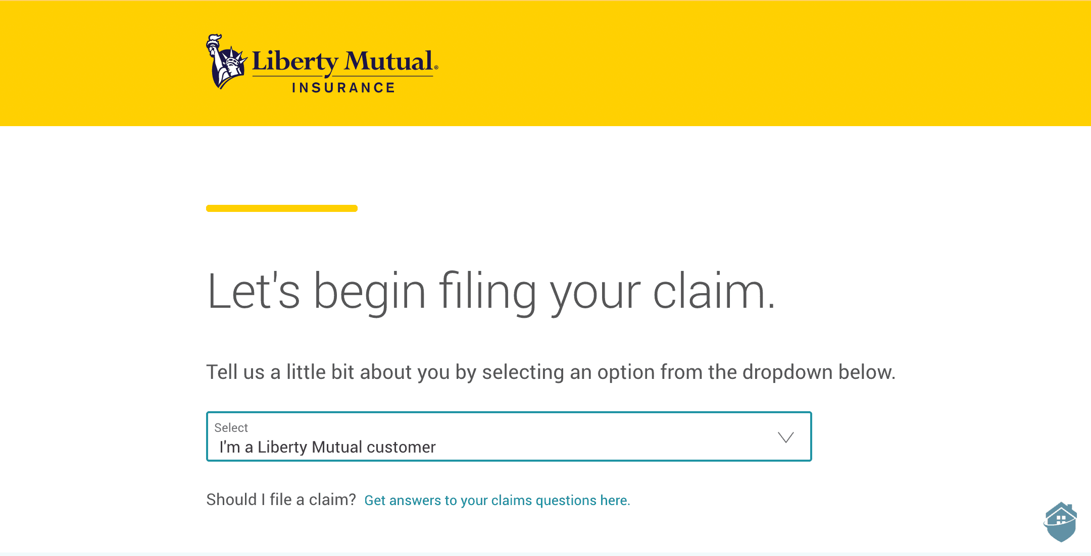 Liberty Mutual is upping their settlement game with faster online claims filing