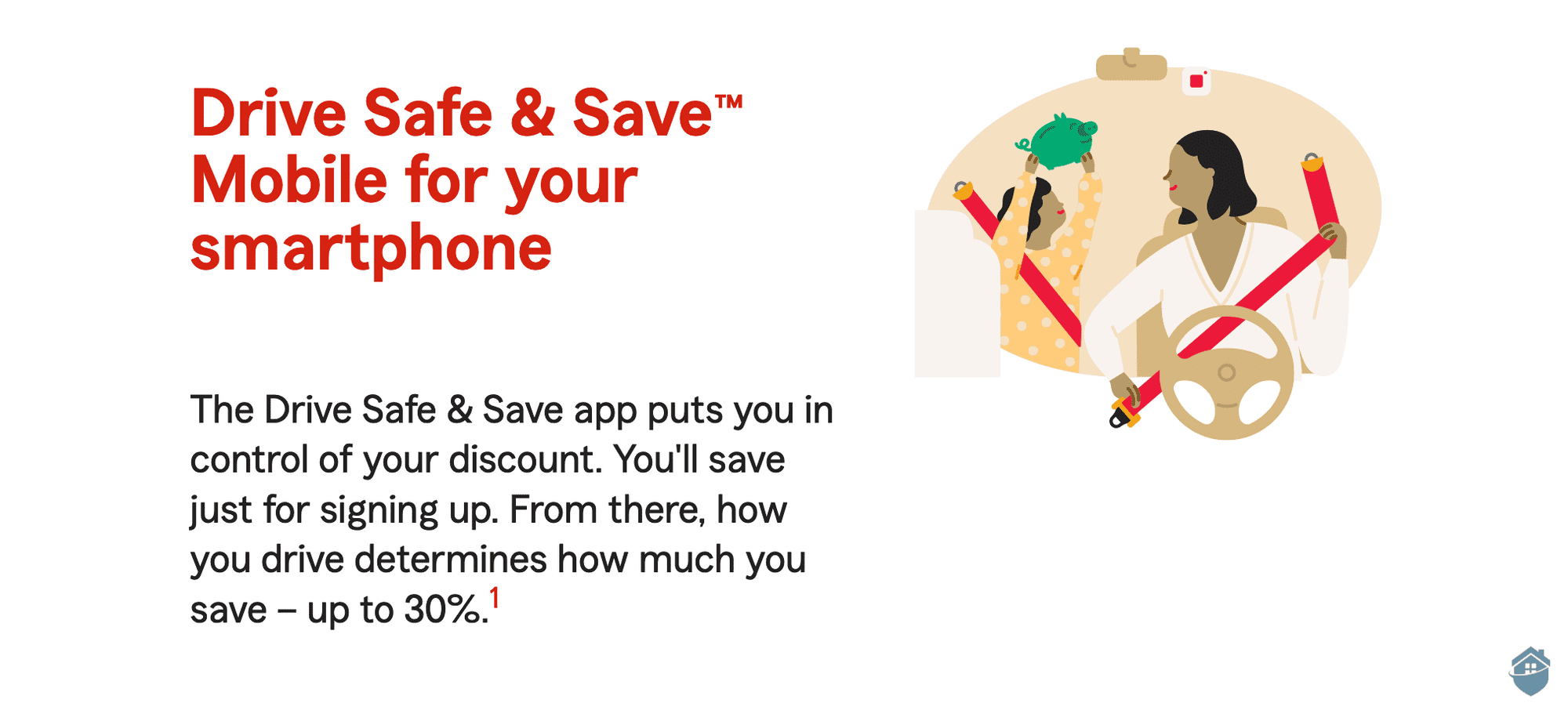 State Farm’s Drive Safe & Save™ program calculates my auto premium based on my actual driving behavior.
