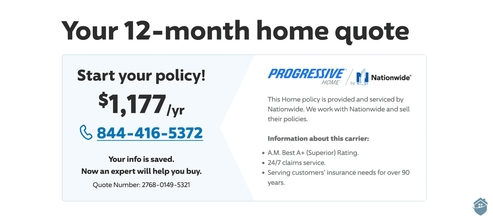 When my priority was a lower premium, Progressive found me a much cheaper quote.