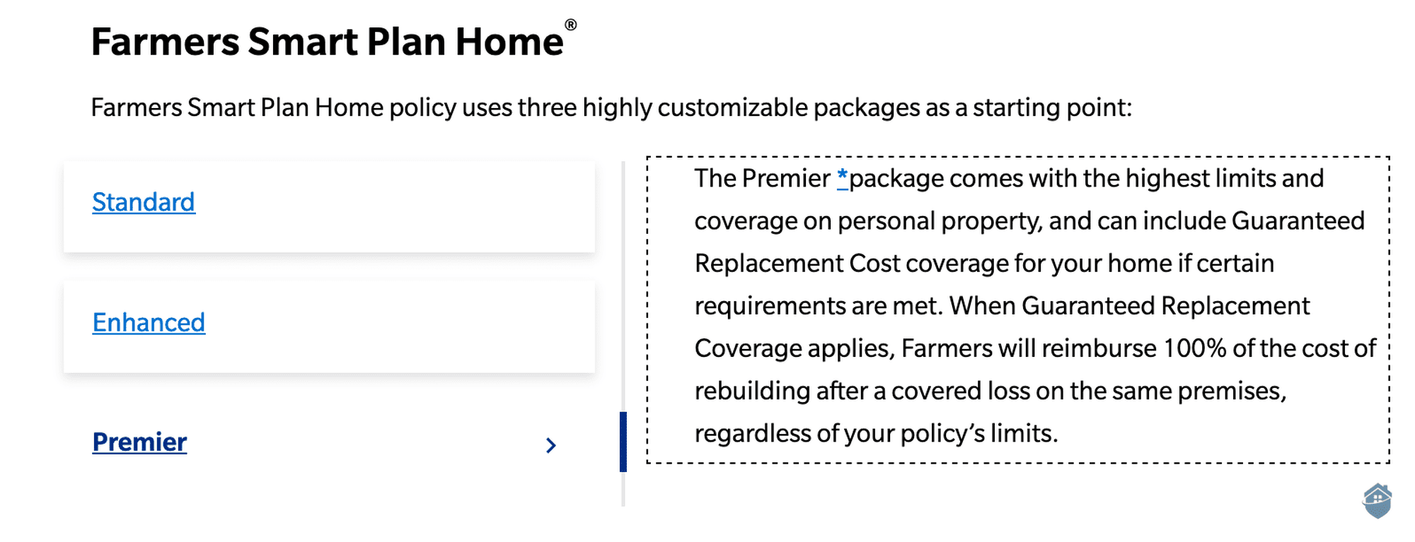 Farmers Insurance Policy Options