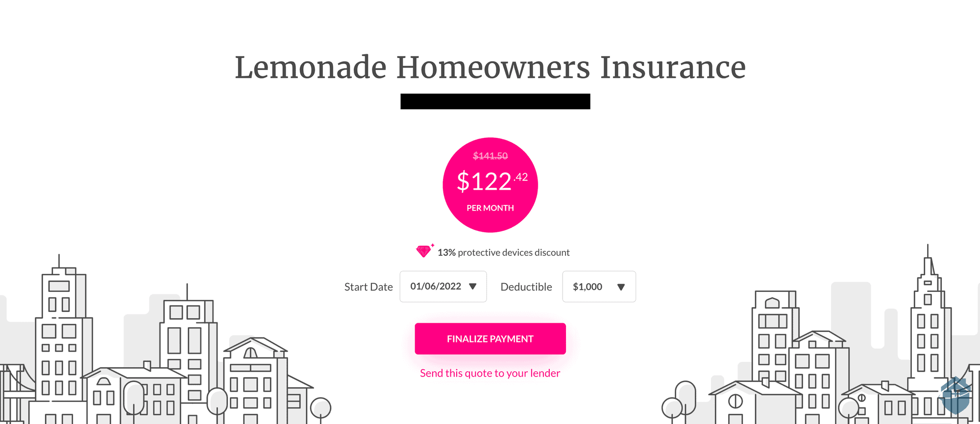 Lemonade Protective Devices Discount