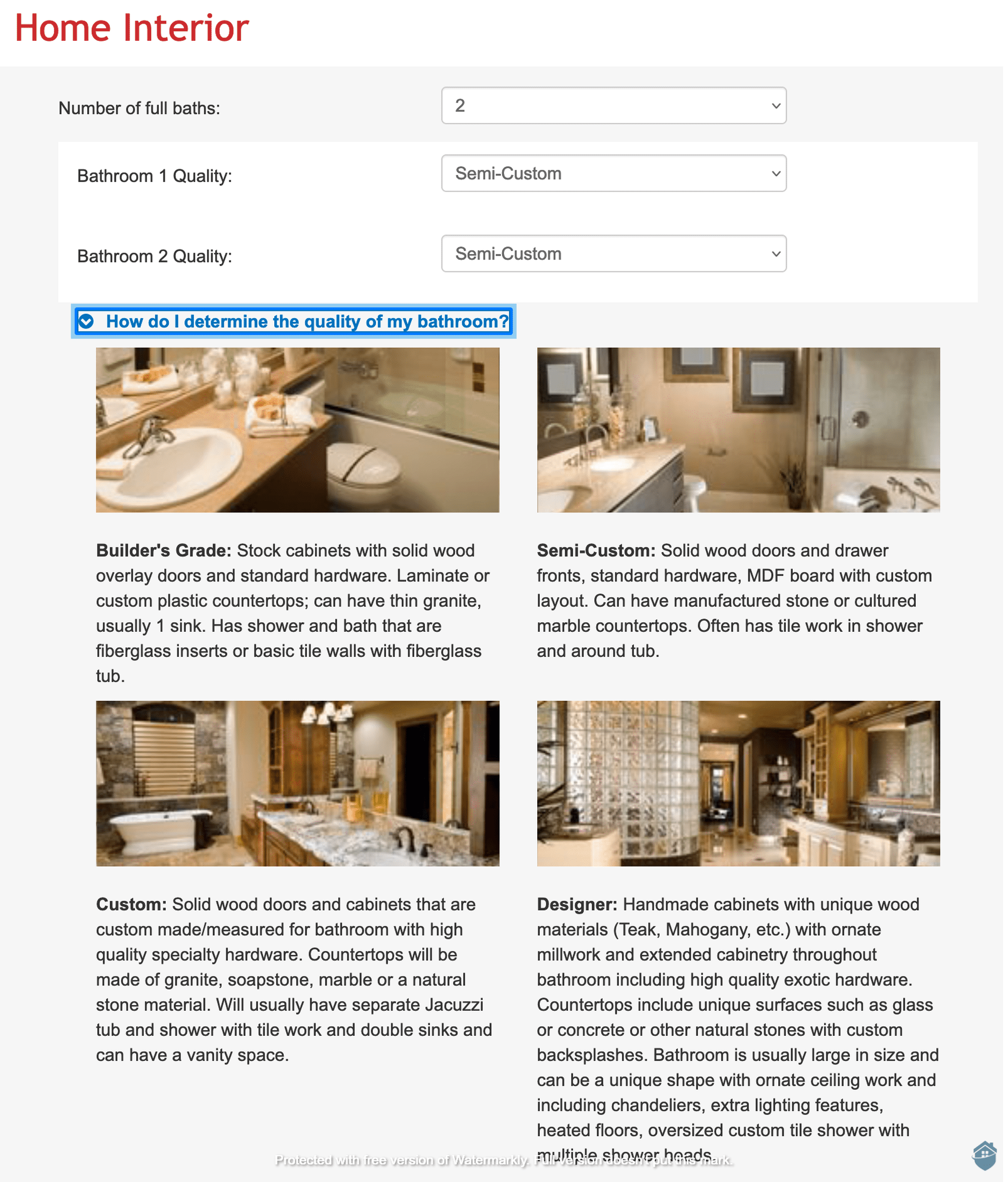 Travelers' online quote process