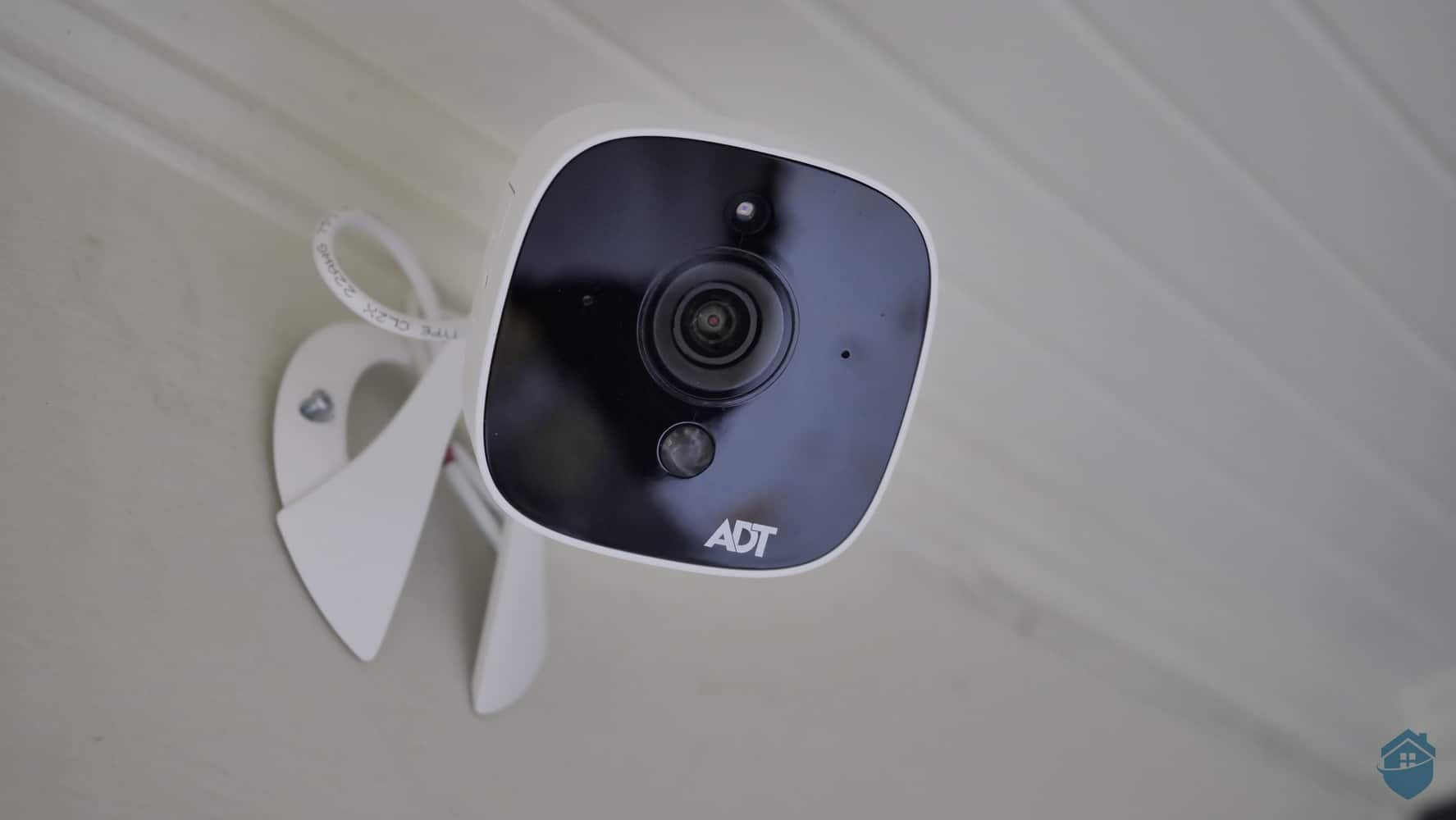 ADT Outdoor Camera Mounted