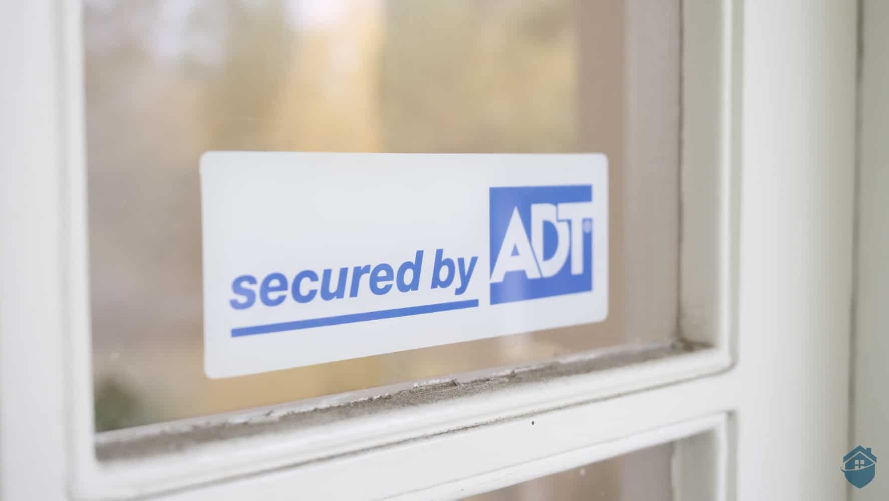 Secured by ADT Decal