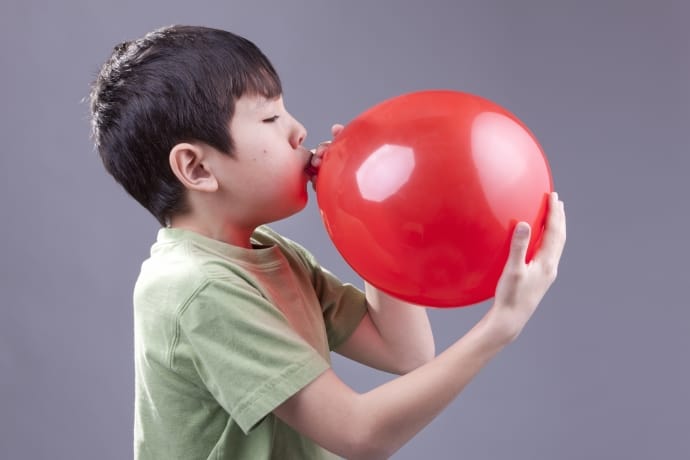 Balloons are fun but dangerous for toddlers