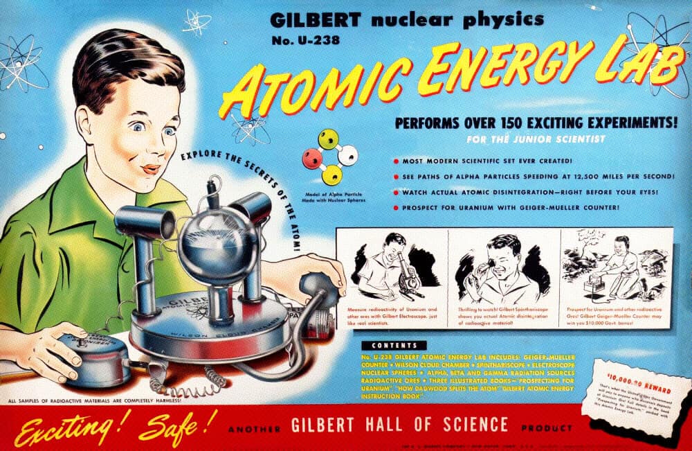 The Gilbert Atomic Energy Lab teaches your child how to prospect for uranium