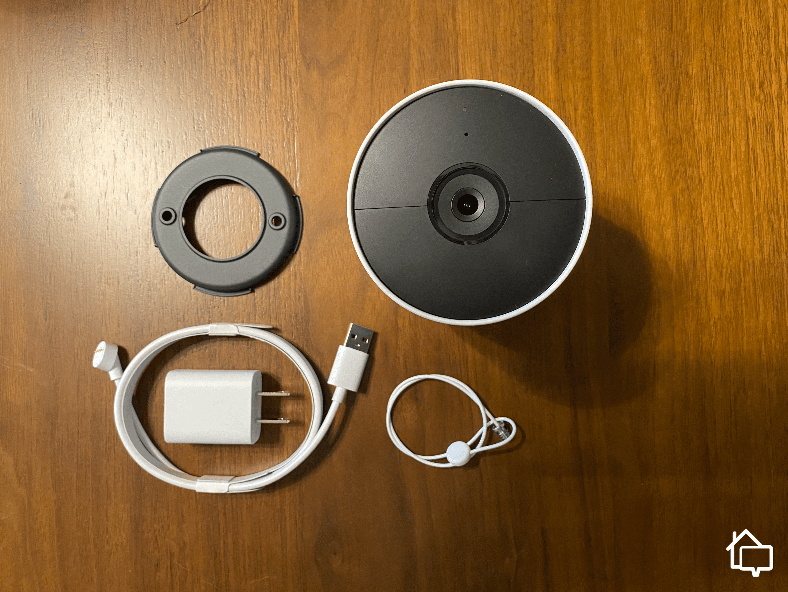 Everything included with the Nest Cam