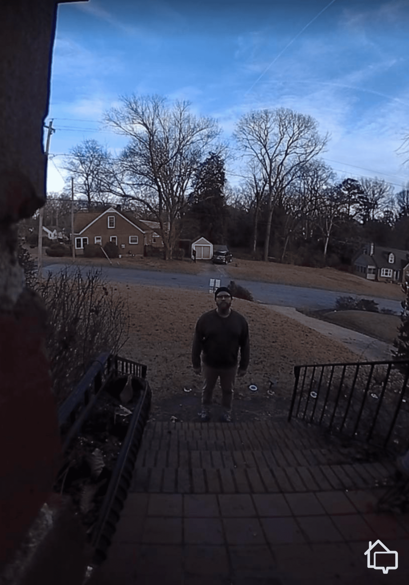 Approaching the Nest Video Doorbell