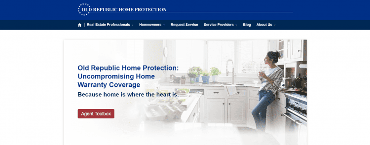 Old Republic home warranty home page