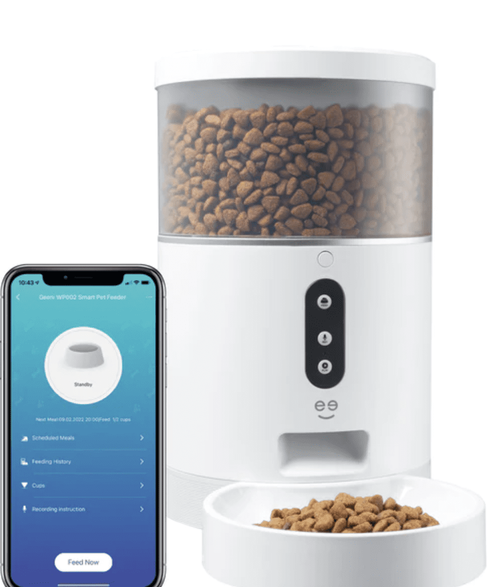 The Geeni PetConnect Automatic Pet Feeder.