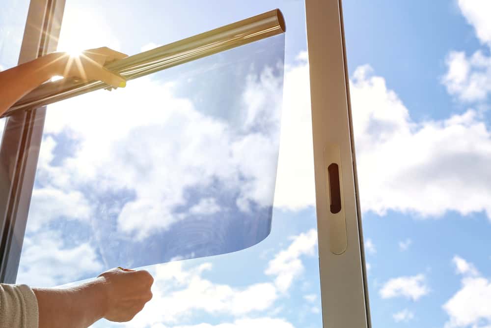Applying window film to a window