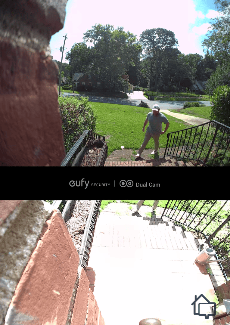 Video test of the Eufy Dual Video Doorbell on my front porch.