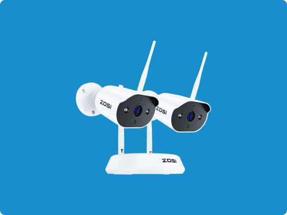 Zosi C308AH security cameras with base station