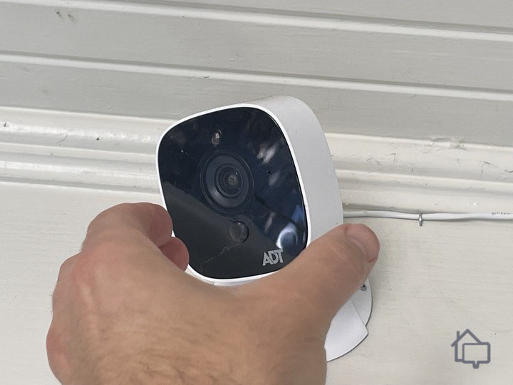 A Closer Look at ADT Outdoor Camera, Installed in Our Back Porch
