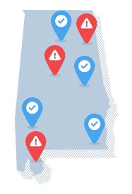 Alabama State Map