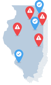 Illinois State Map