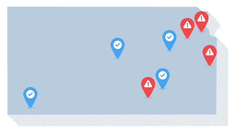 Kansas State Map