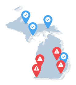 Michigan State Map