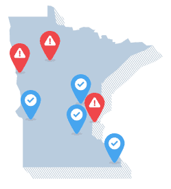 Minnesota State Map