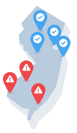 New Jersey State Map