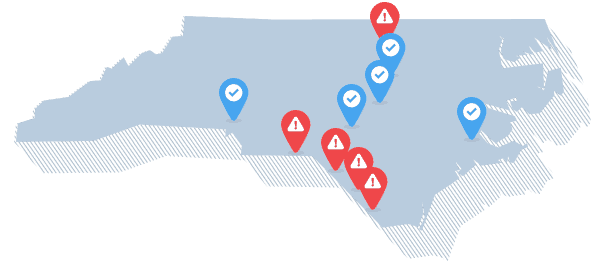 North Carolina State Map