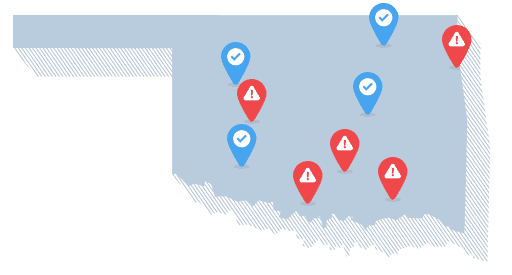 Oklahoma State Map
