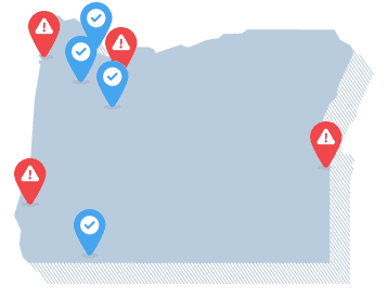 Oregon State Map