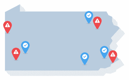 Pennsylvania State Map