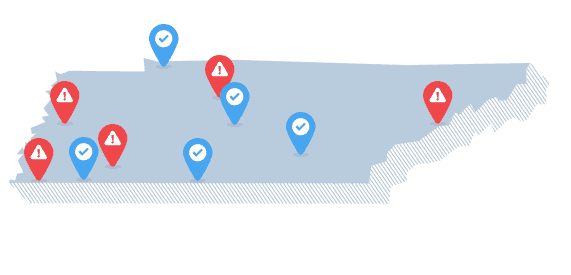 Tennessee State Map