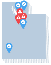 Utah State Map