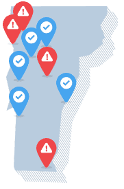 Vermont State Map