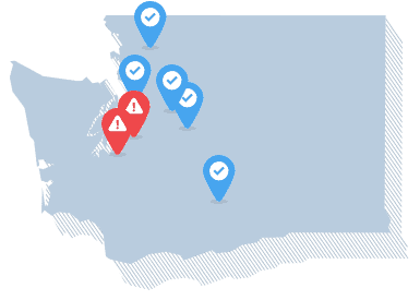 Washington State Map