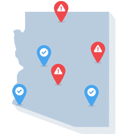 Arizona state map