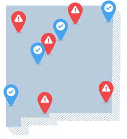 New Mexico state map