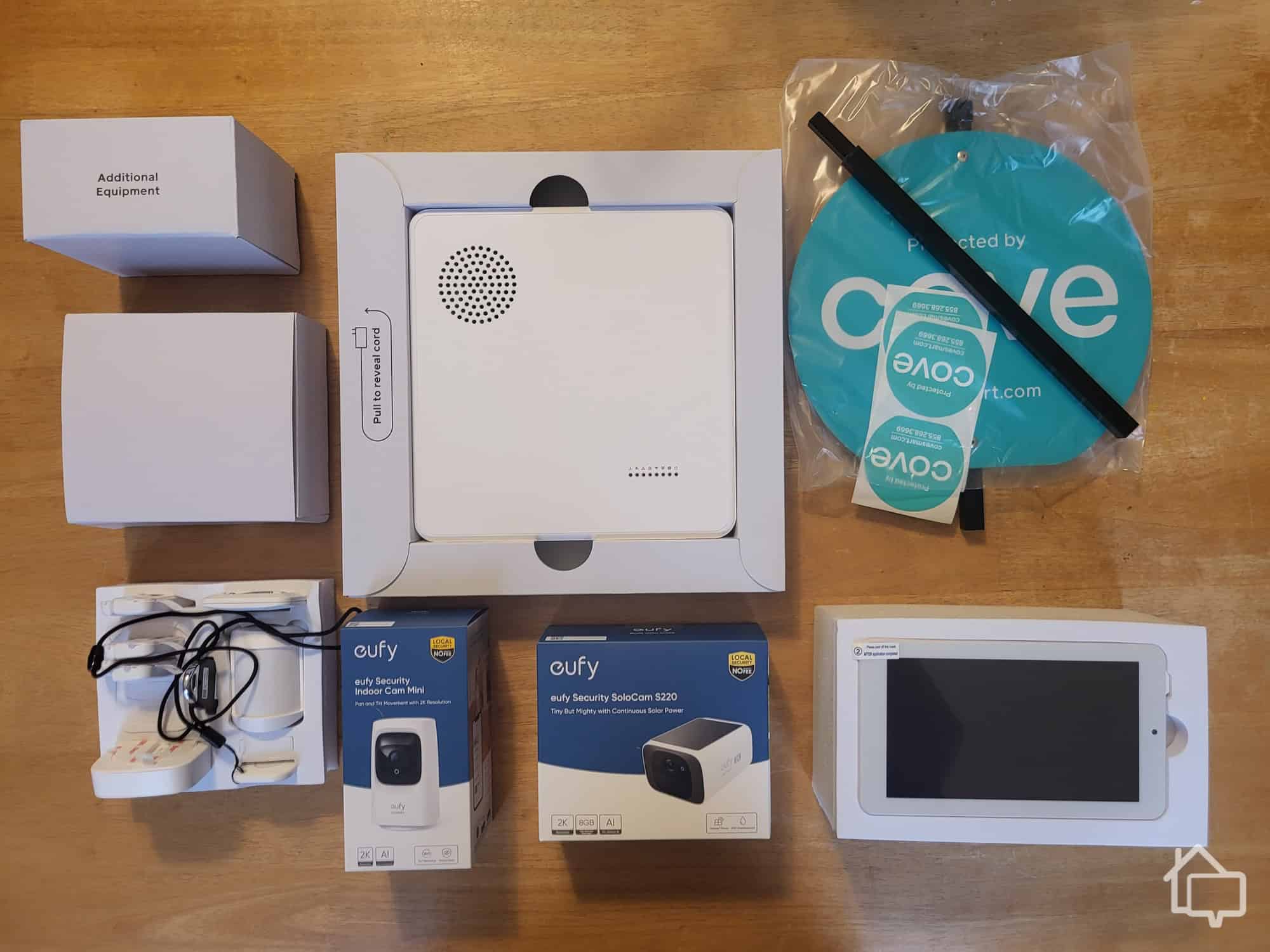 Cove’s equipment is preprogrammed, so all we had to do was decide where to put our devices.