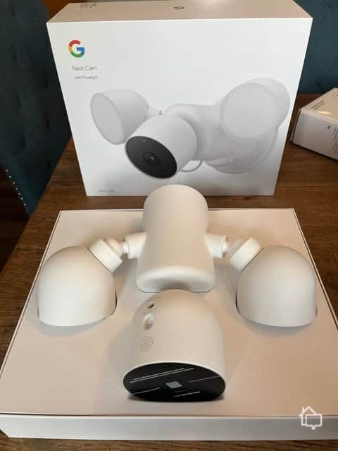 The Nest Cam Floodlight can double as a sensor light and security camera, which is pretty smart.