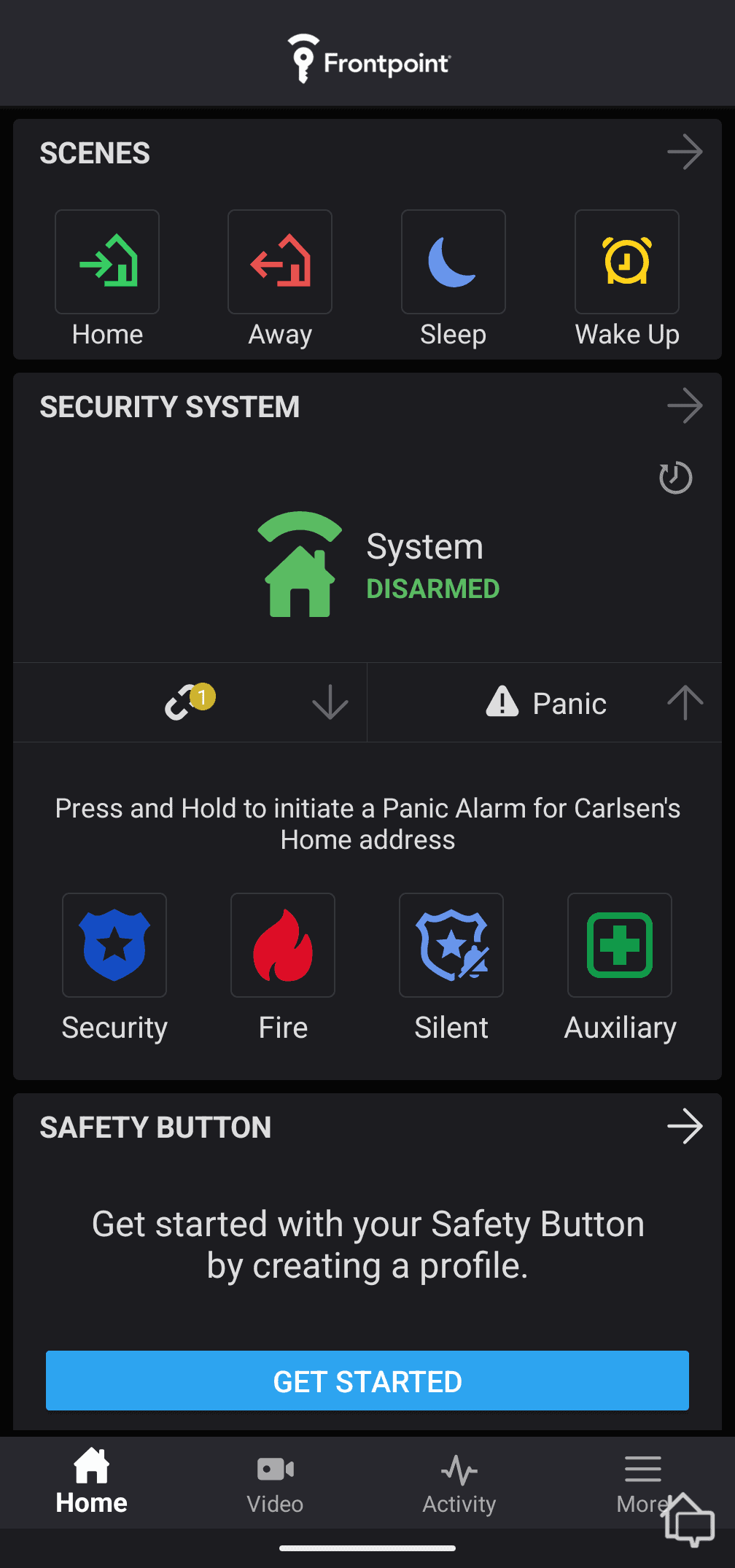 Aside from the few issues we had setting up our cameras, the Frontpoint app is easy to use with a layout that makes sense.