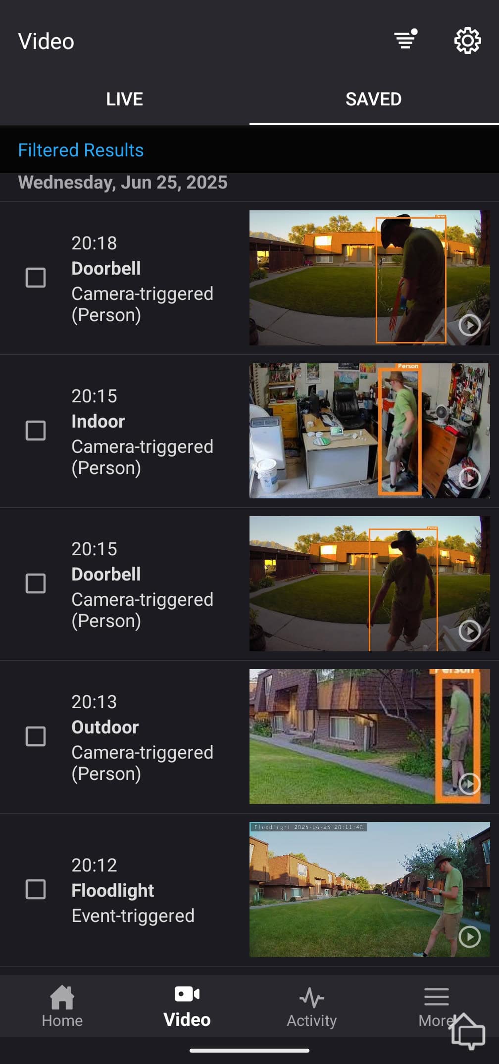 Frontpoint’s flexible video storage options are a nice perk.