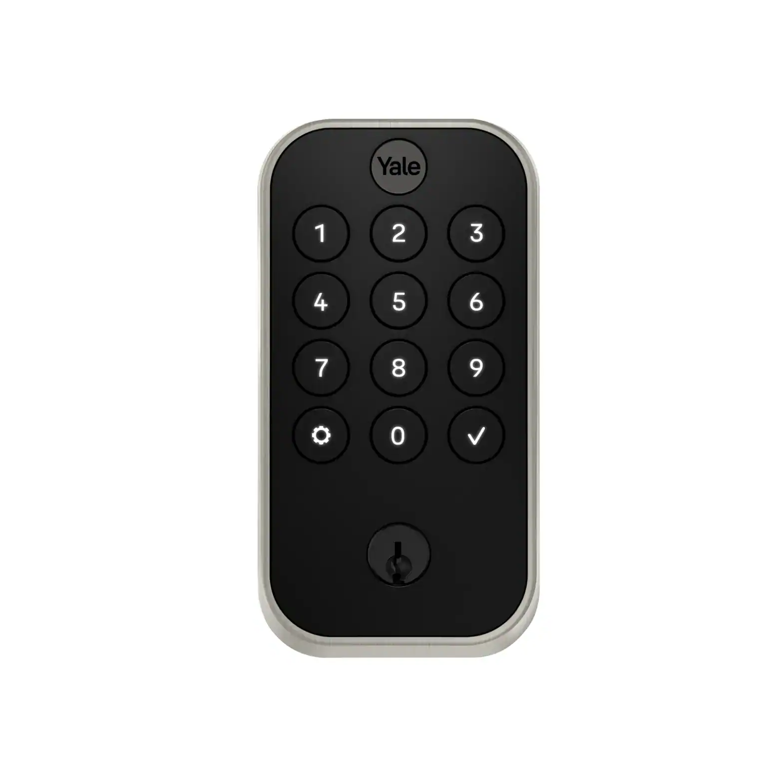 The Yale Smart Lock, which is available for purchase with ADT security packages.
