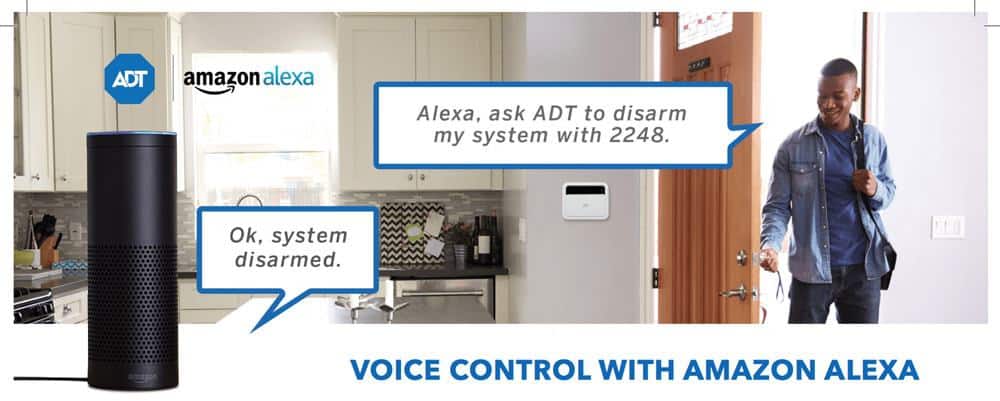 alexa compatible home alarm